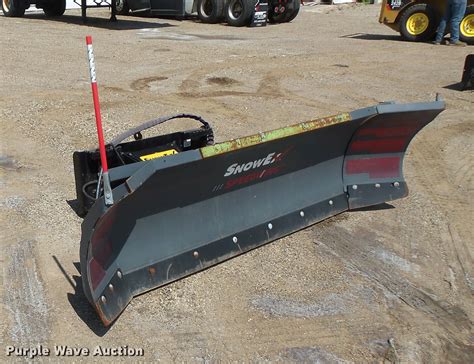 skid steer mount plow|snowex speedwing snow plow.